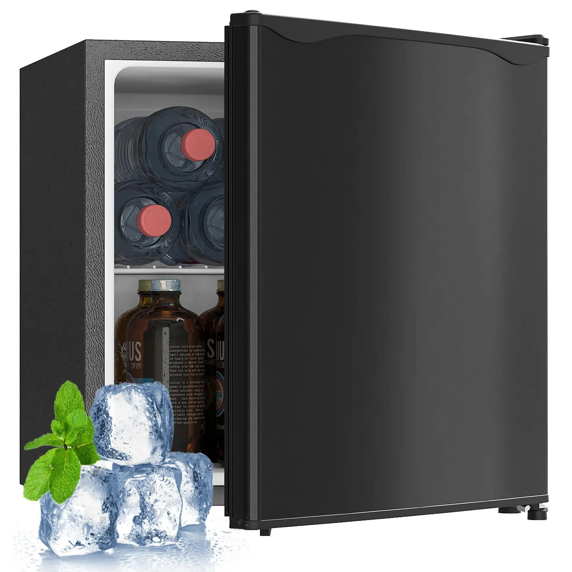 Resenkos 1.1 Cu.Ft Countertop Mini Freezer, Compact Upright Freezer with Removable Shelves, Red - Image 44