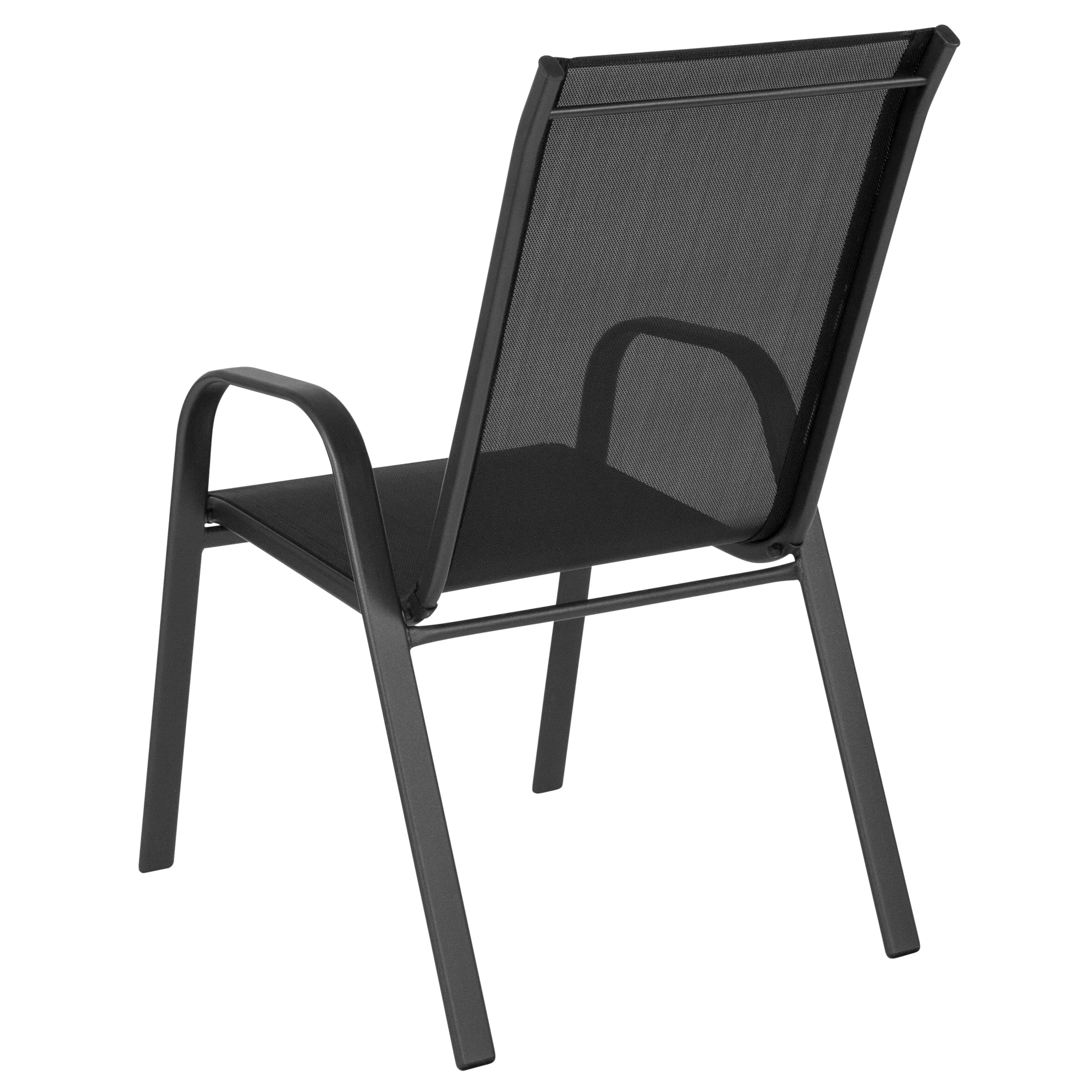 Emma + Oliver Outdoor Stack Chairs, Gray, 4 Pack, 21.25in W x 29in D x 36in H - Image 50 Emma + Oliver Outdoor Stack Chairs, Gray, 4 Pack, 21.25in W x 29in D x 36in H - Image 50