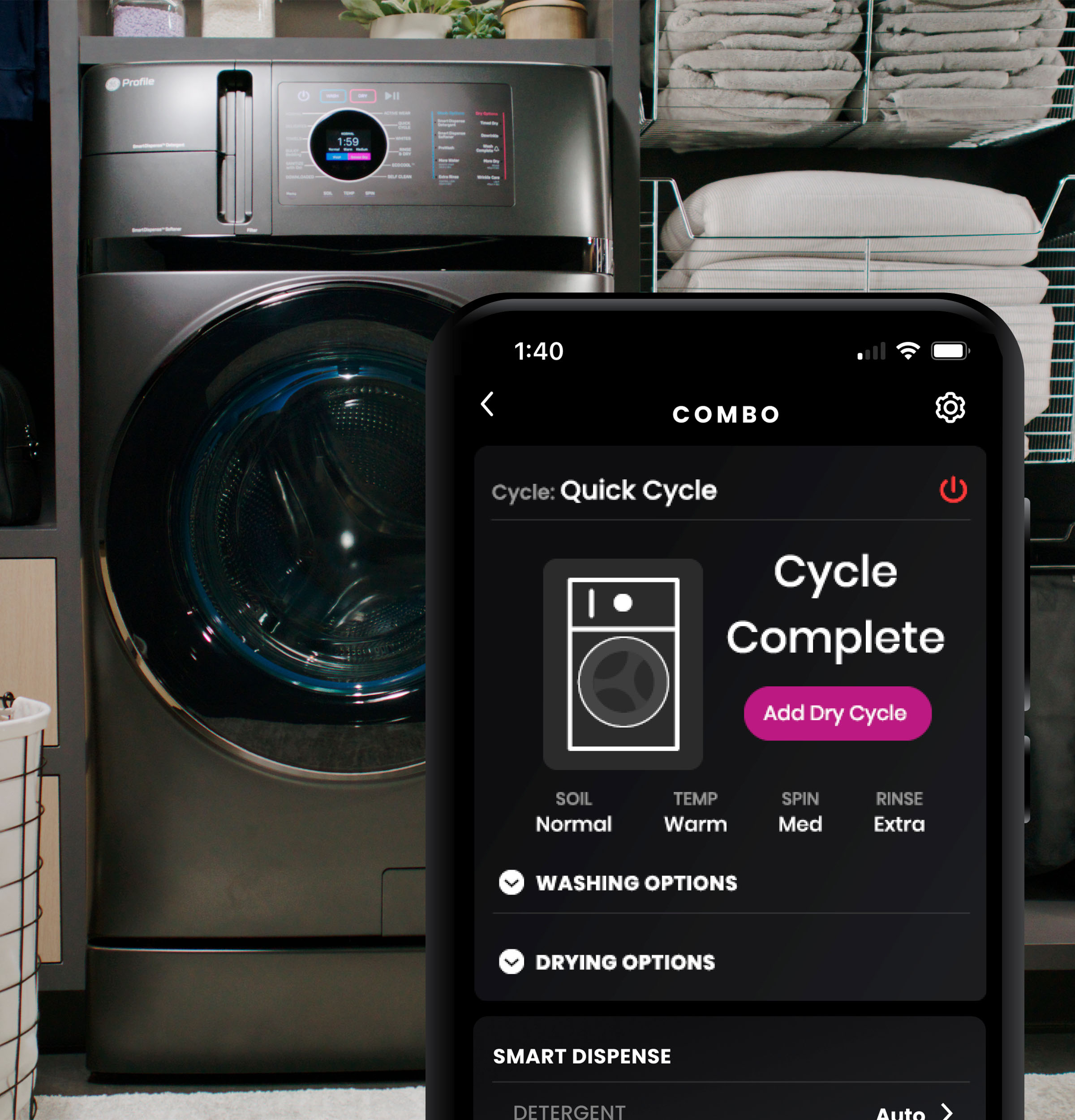 Fonctionnalités intelligentes optimisées par SmartHQ?