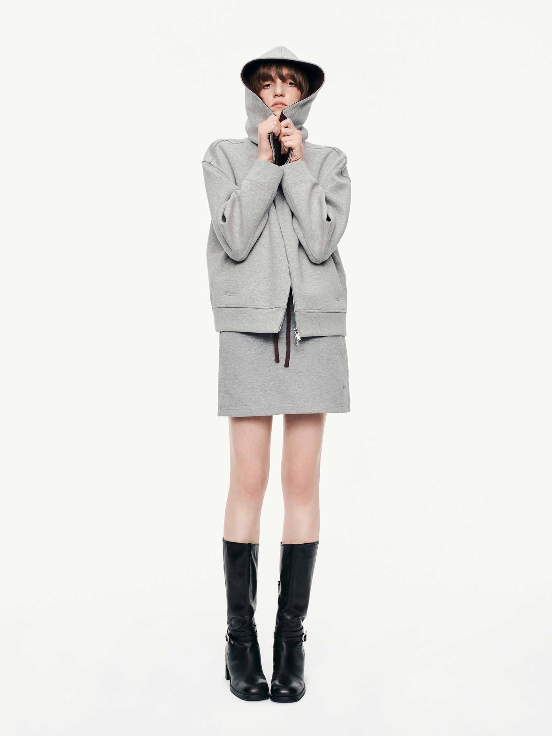 Hooded Zipper Jacket