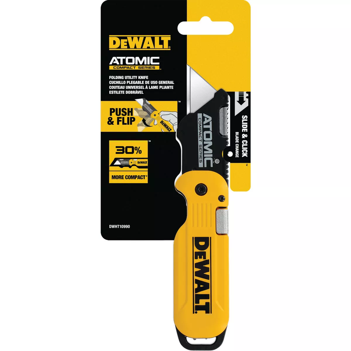DEWALT ATOMIC Folding Utility Knife