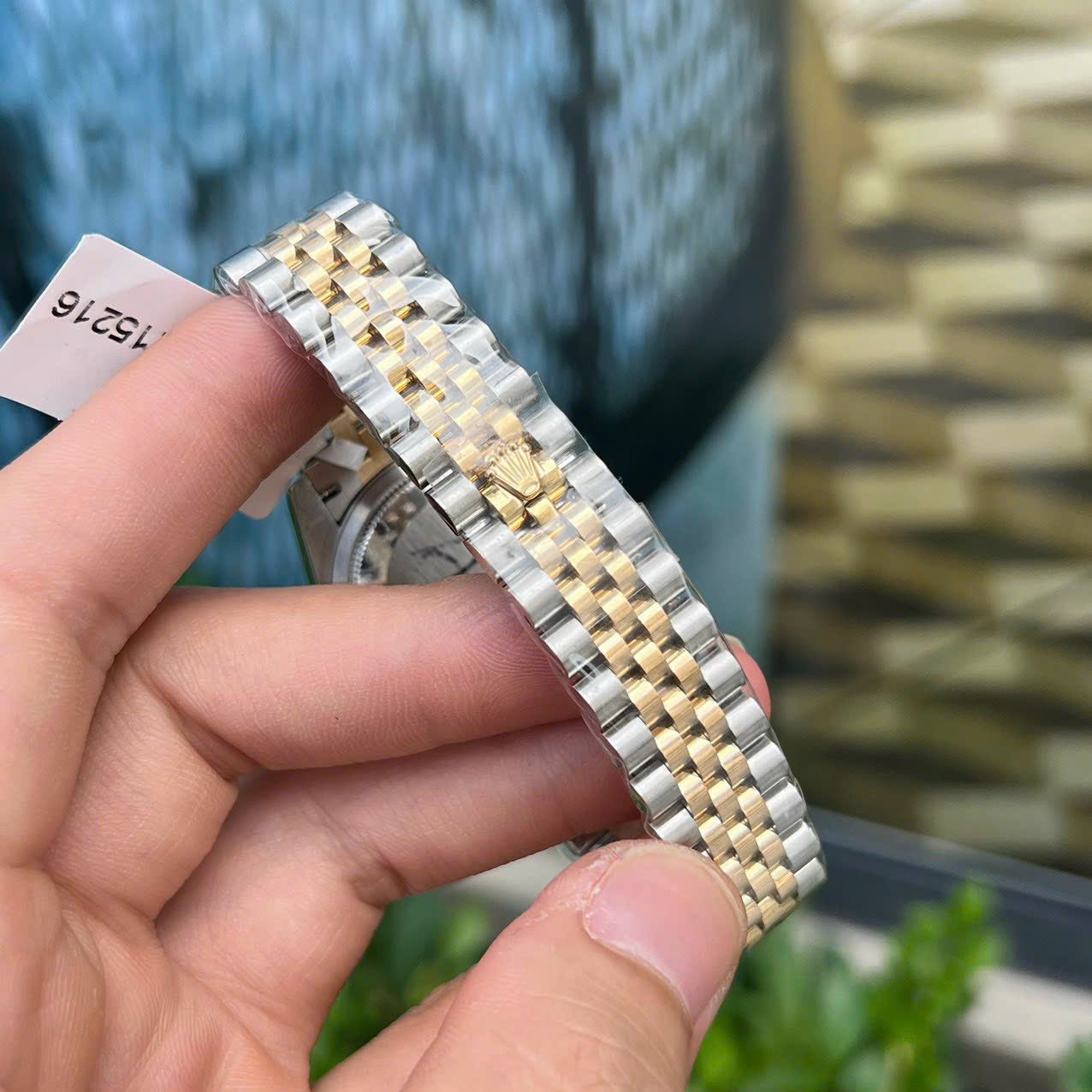 Rolex DateJust 18K Gold Wrapped Replica Watch Mother-of-Pearl Dial GM Factory 31mm - Top club