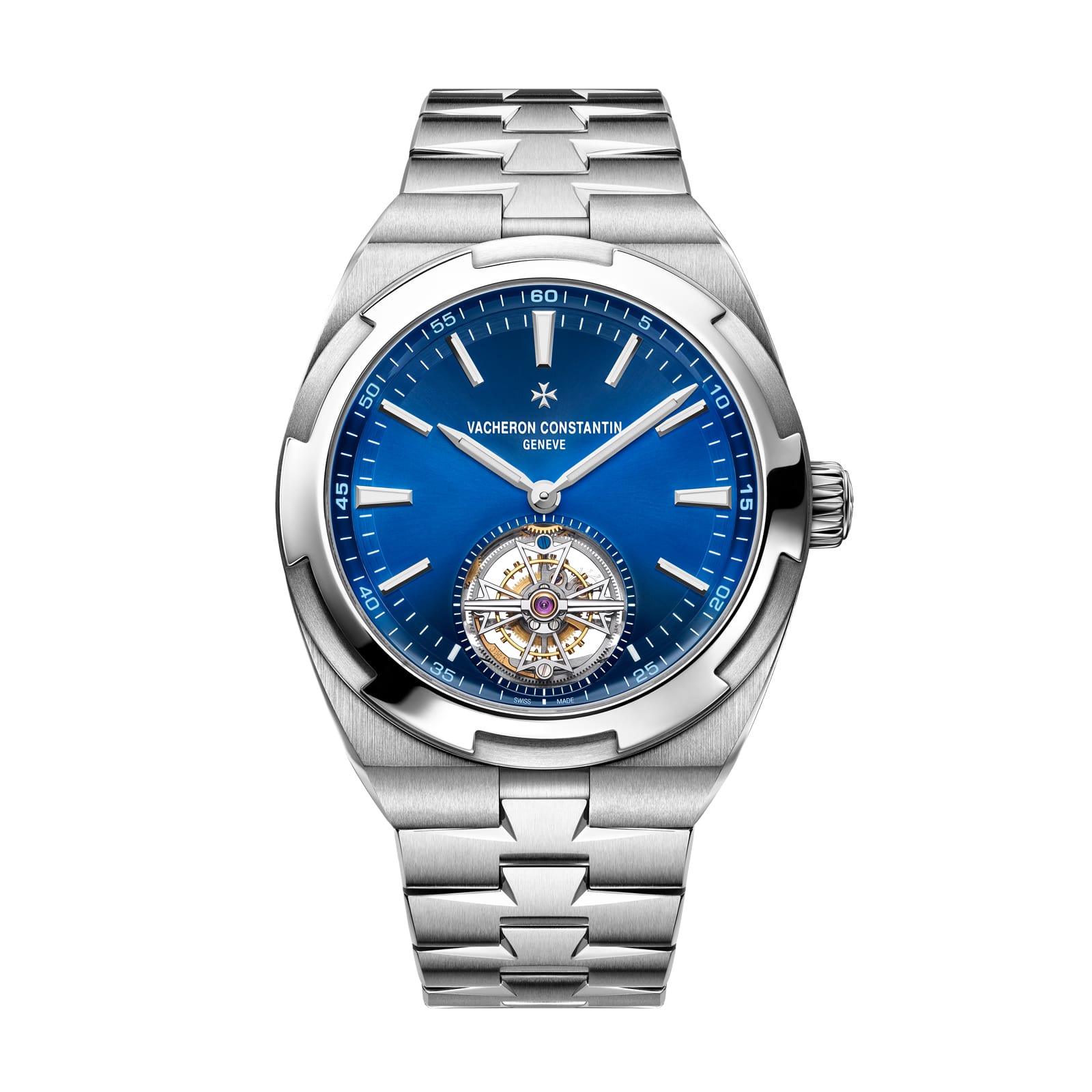 Replica Watches Fake Vacheron Constantin Overseas tourbillon Boutique Exclusive 42.5 MM STEEL(1:1 replica) - Top club