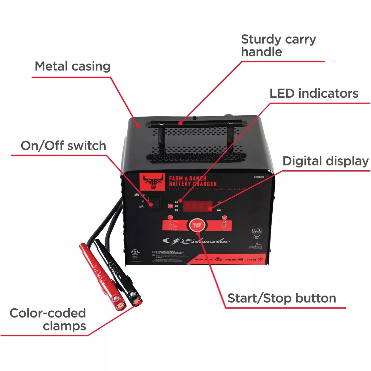 Schumacher 200A Automatic Battery Charger