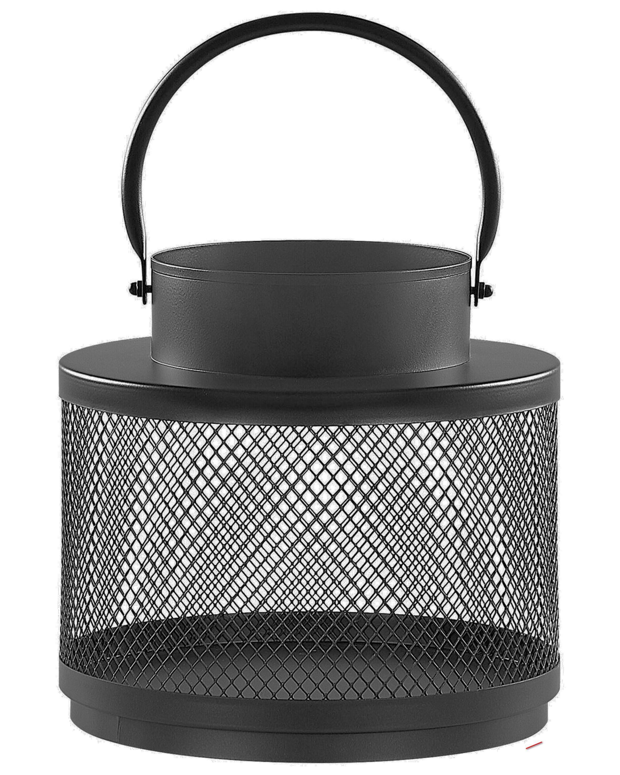 Lantern YAMDENA Metal 24 cm Black