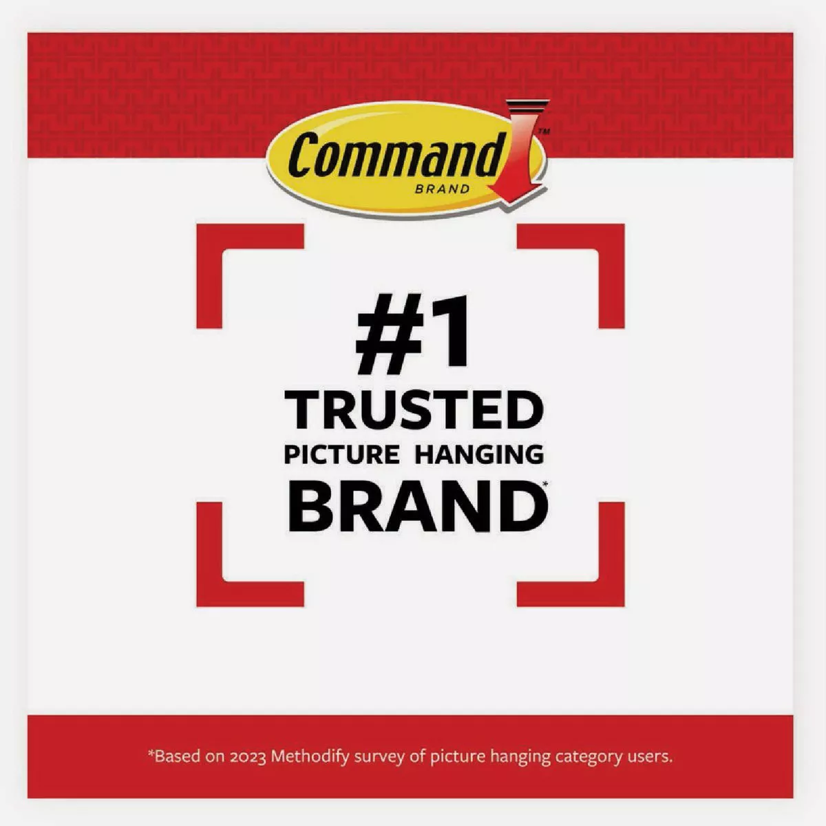 Command 20 Lb. White Picture Hanging Strips, 8 Pairs