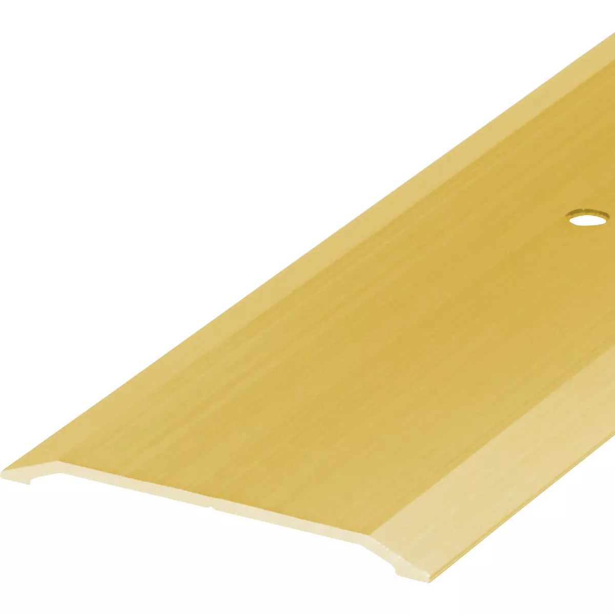 M-D Building Products 1-3/4 In. x 1/8 In. x 36 In. Gold Aluminum Flat Profile Threshold for Interior Doorways