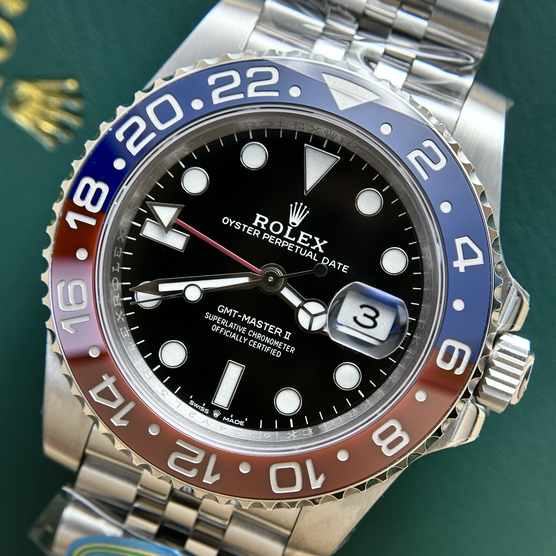 Rolex Replica 1:1 Watch GMT-Master II 126710BLRO Pepsi Clean 40mm - Elite Watch Atelier