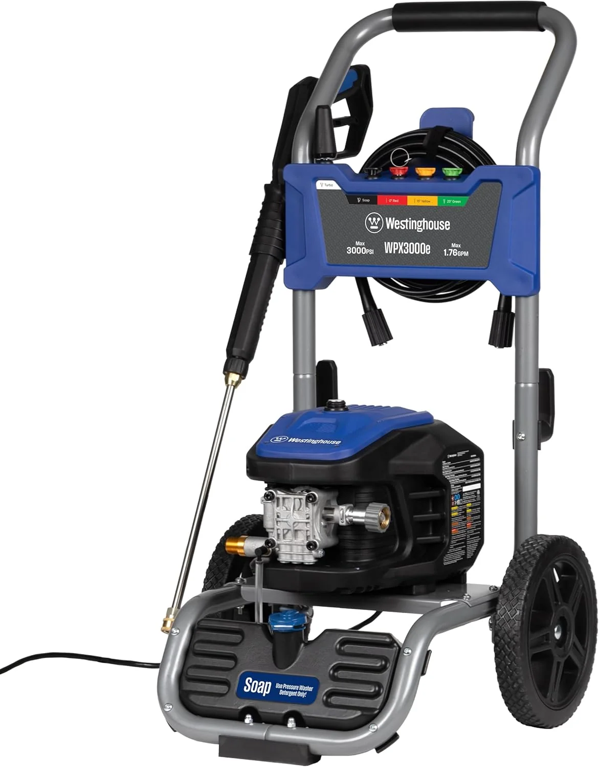 Westinghouse Electric Pressure Washer 3000 Max PSI 1.76 Max GPM - WPX3000e - Image 9 Westinghouse Electric Pressure Washer 3000 Max PSI 1.76 Max GPM - WPX3000e - Image 9