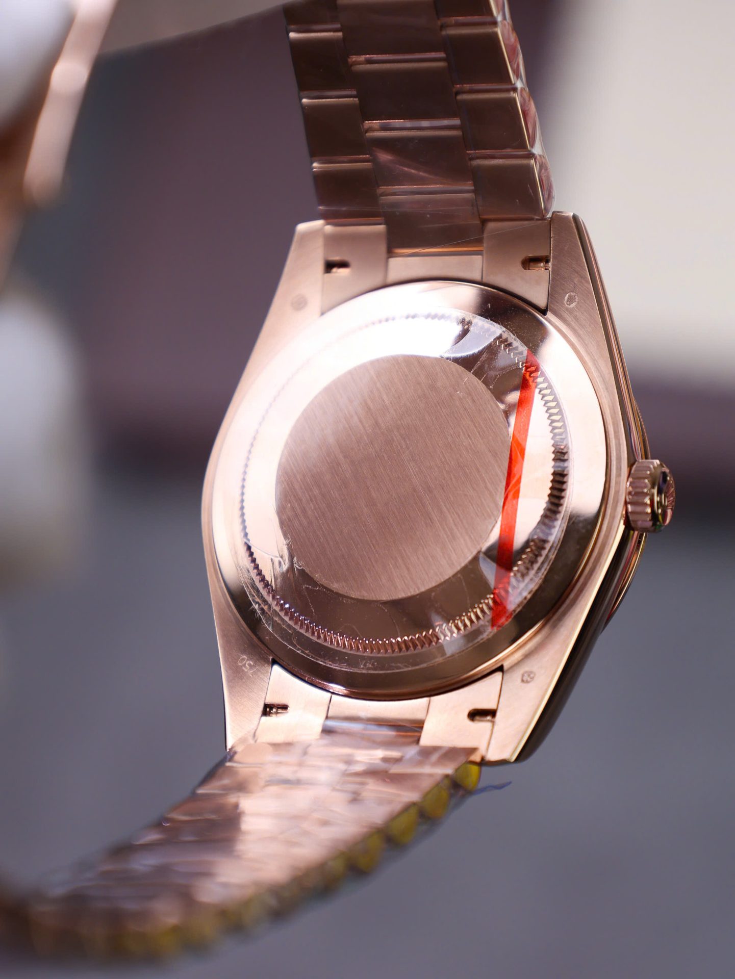 Rolex Day-Date Copies Watches Moissanite Diamonds + 18K Gold Wrapped Custom GM Factory 40mm - Elite Watch Atelier