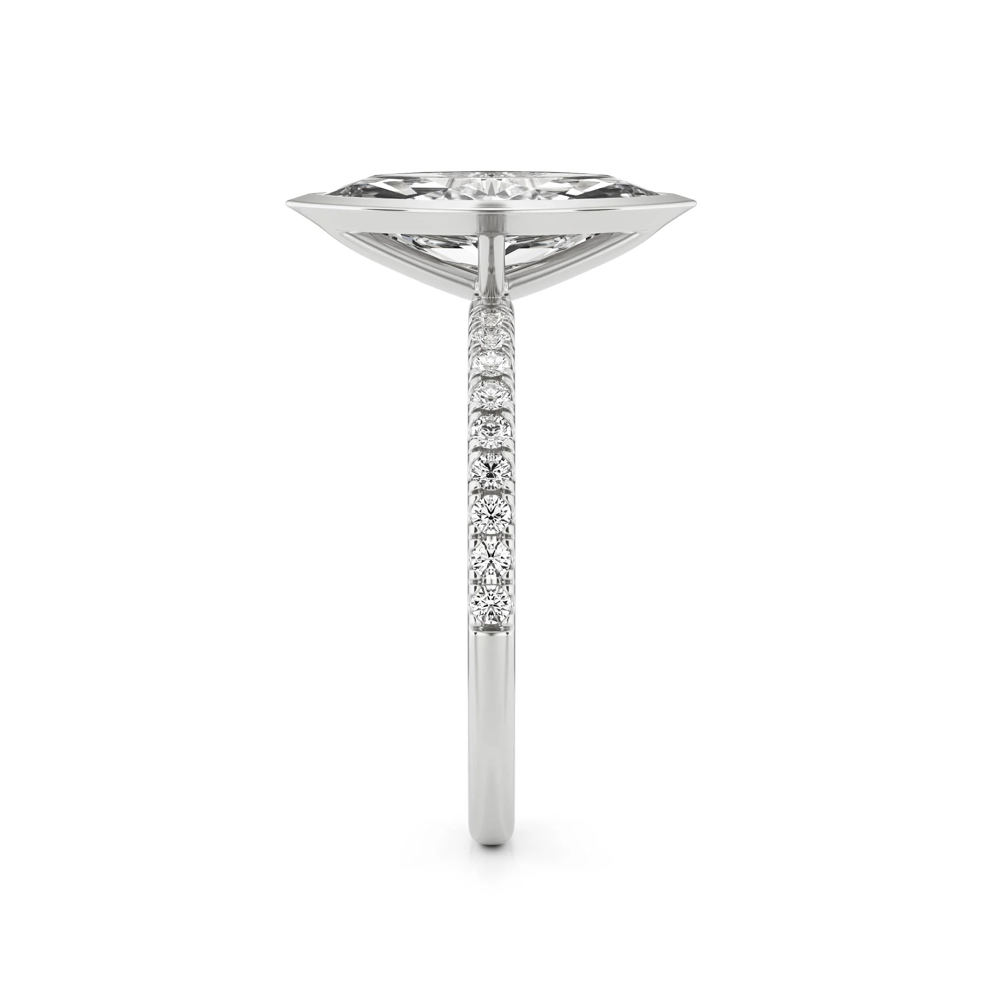 The Marquise Bezel Pavé