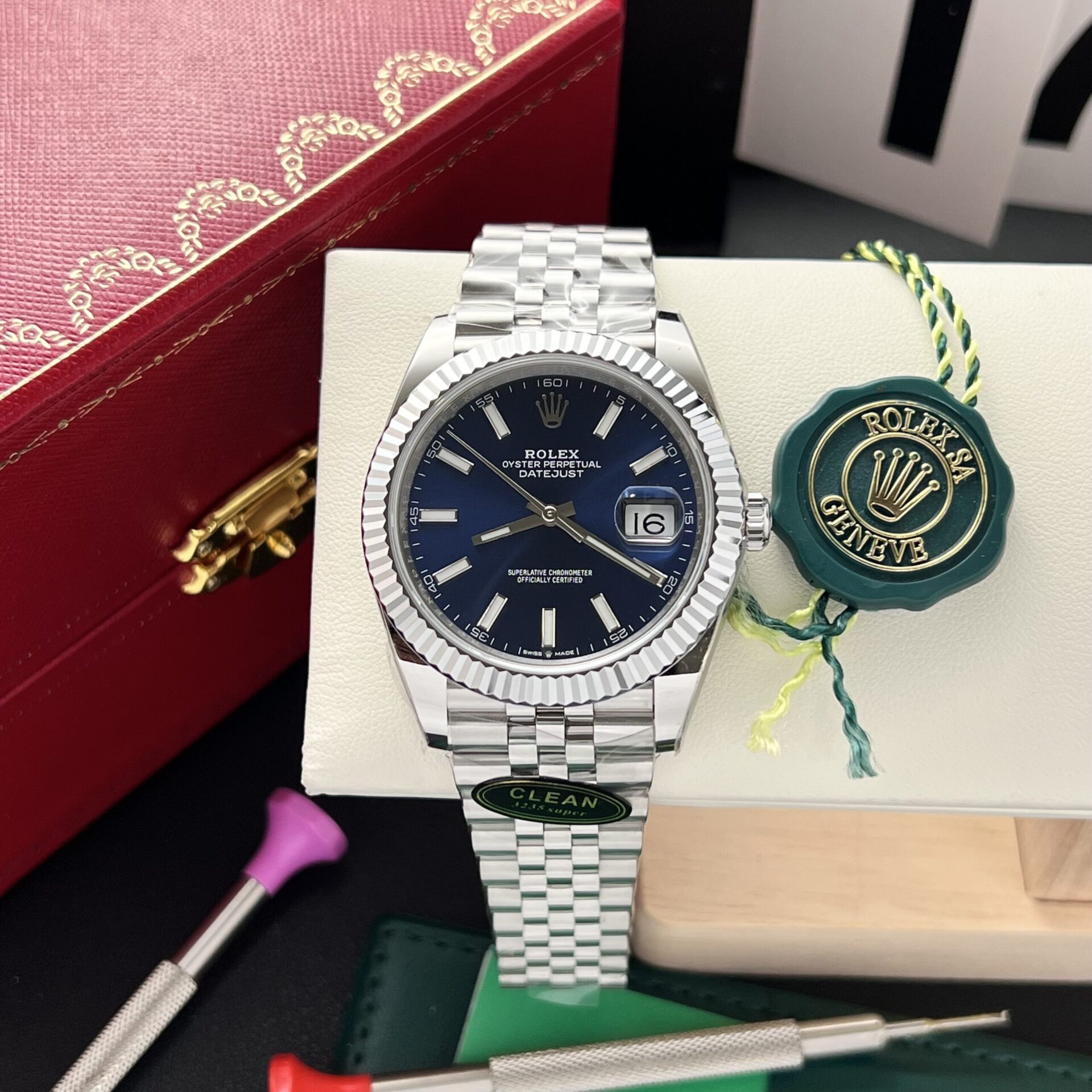 Rolex Replica Watch Datejust 126334 Blue Dial Clean Factory 41mm - Top club