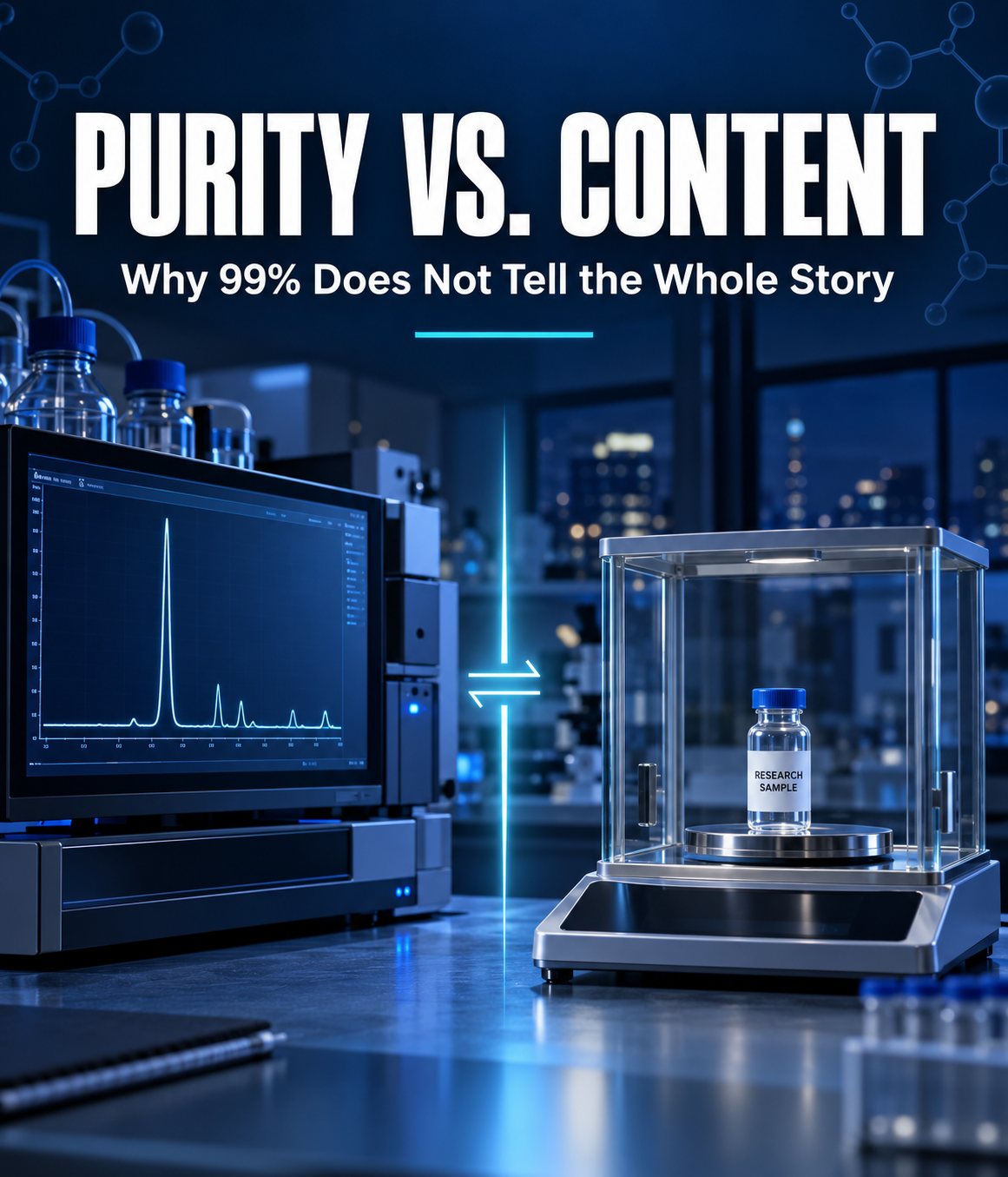 Peptide Purity vs. Peptide Content: Why They Are Not the Same
