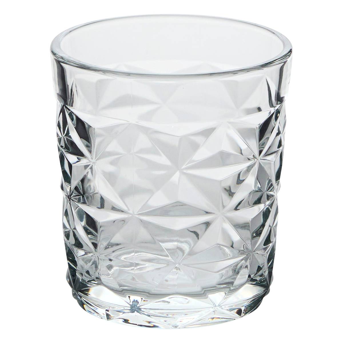 Set of 6 low tumblers "Juli'Eau" Glass, 305 ml, Transparent