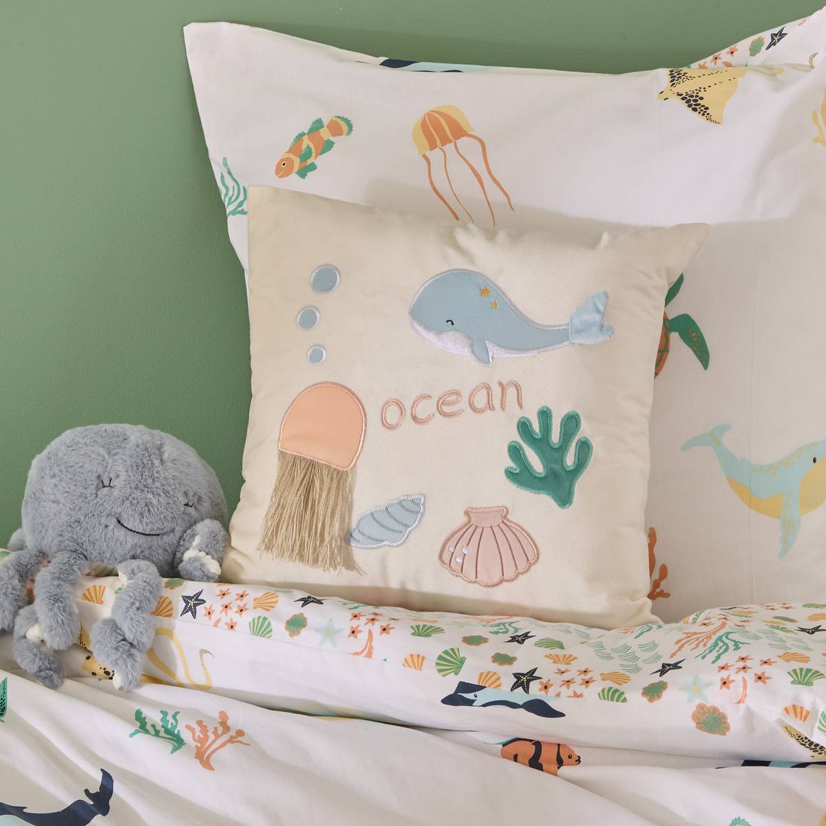 Children's Cushion "Orta" Multicolor, 40x40 cm