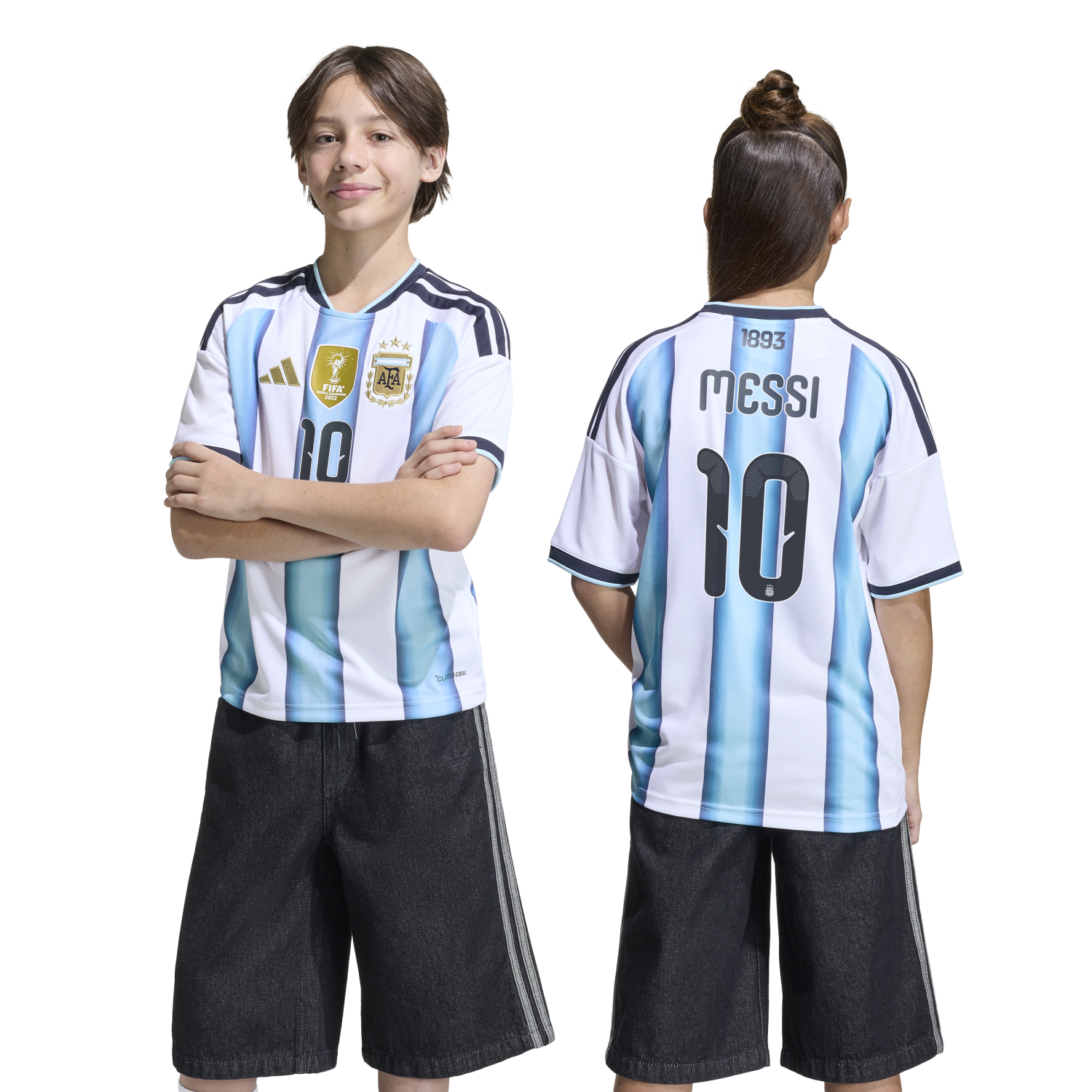 FIFA STORE adidas Argentina 2026 Messi Home Jersey - Youth