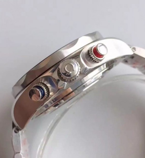 Replica Omega Seamaster 300m Diver ETNZ Regatta Co-Axial Chronograph Gray Dial SS Bracelet A7753 - Top club