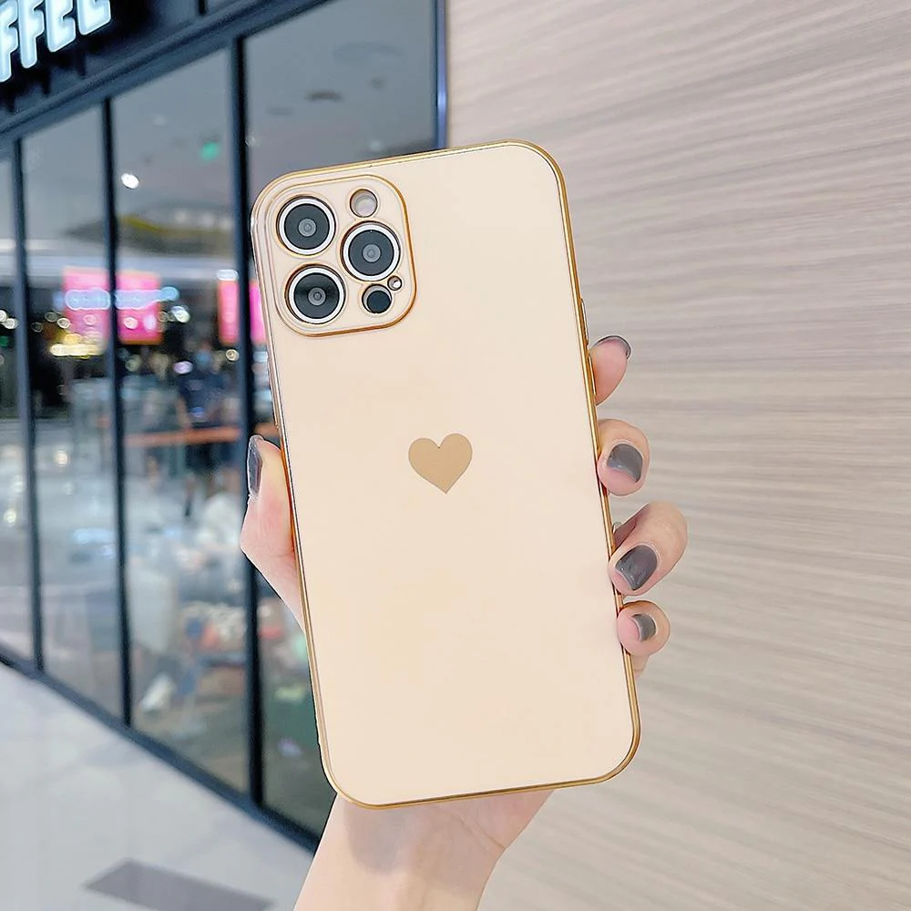 Love Heart Full Cover iPhone Case - Wholesale & Influencer