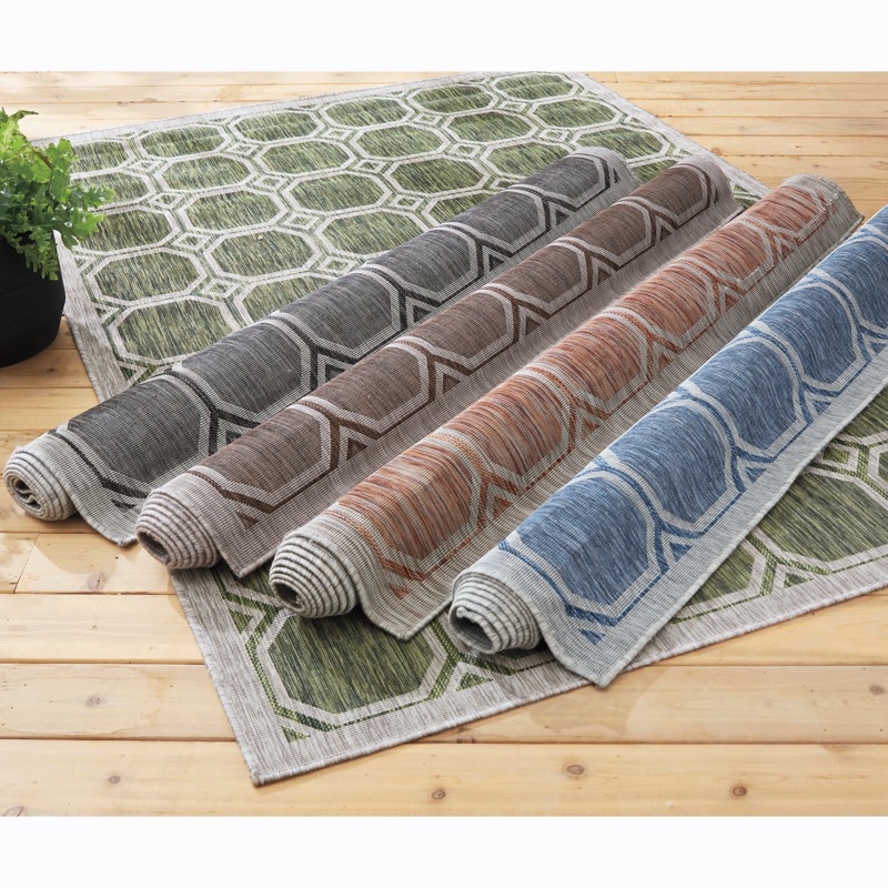 Mosaic Indoor/Outdoor Rug - MIDNIGHT VELVET CATALOG