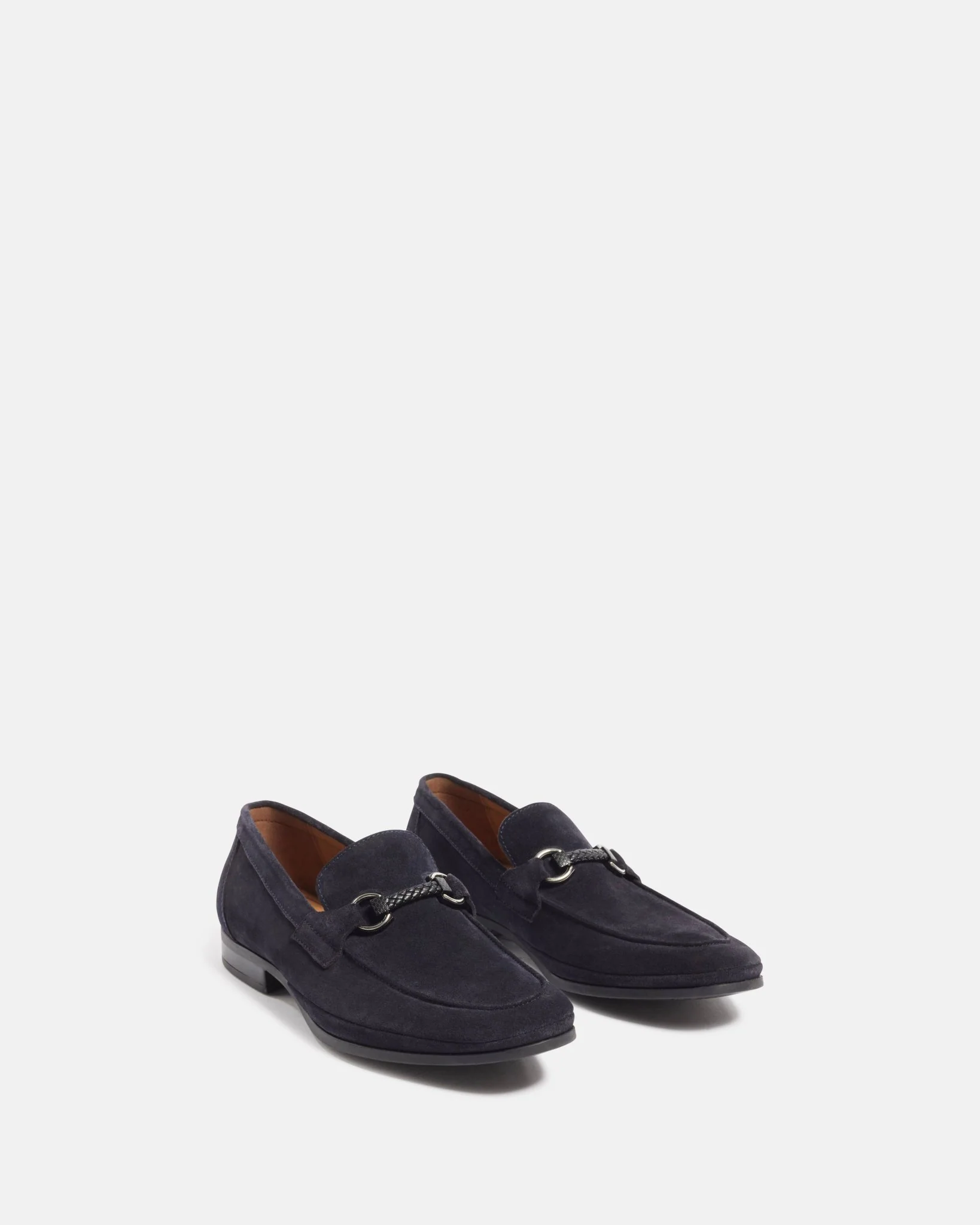 MOCASSINS VICENTE/VEL - En cuir velours marine