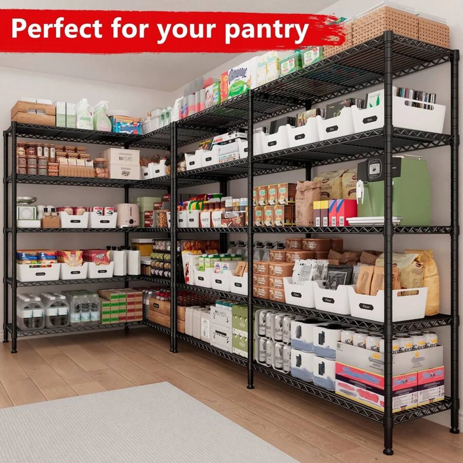 NTGFU 1500 LBS Storage Shelves, 61.7
