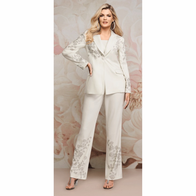La Rose Pant Suit - MIDNIGHT VELVET CATALOG