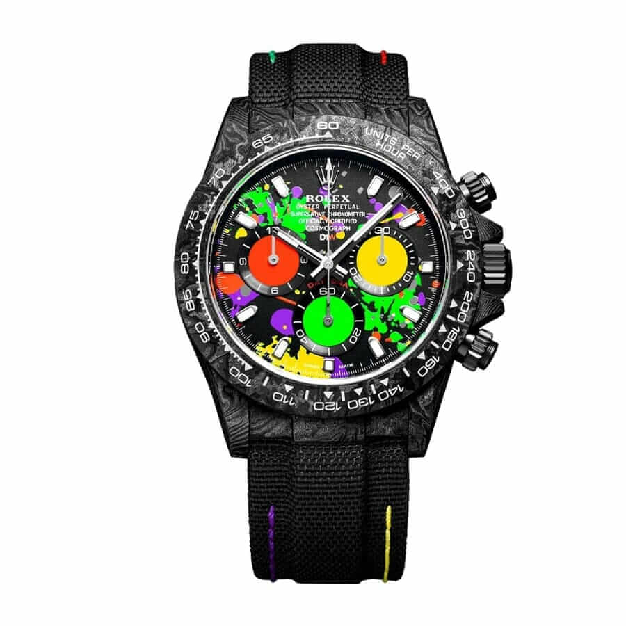 Rolex Daytona Carbon Cosmograph Cream Dial 4130cr Replica - Elite Watch Atelier