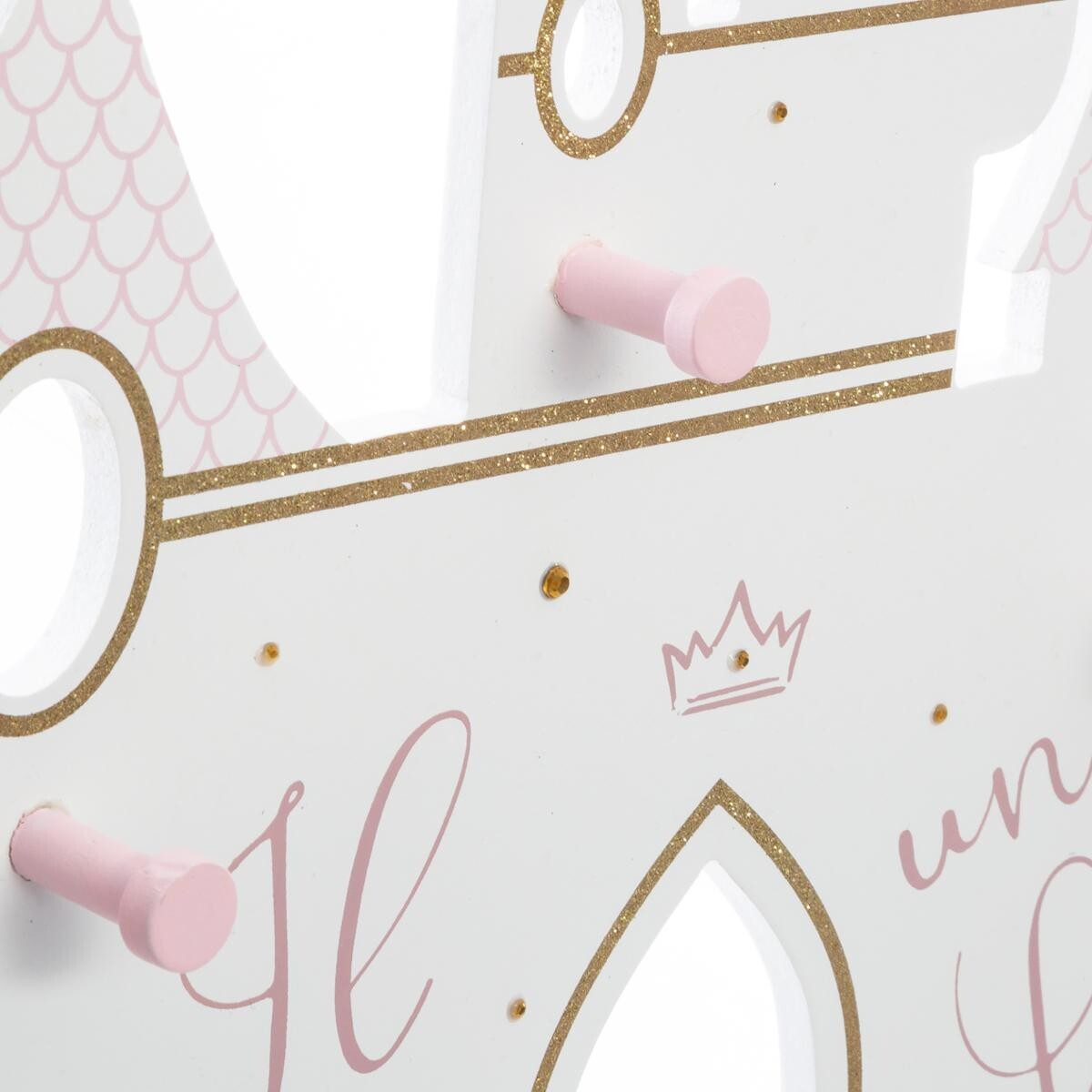 Kids coat hook "Castle" 41x45 cm