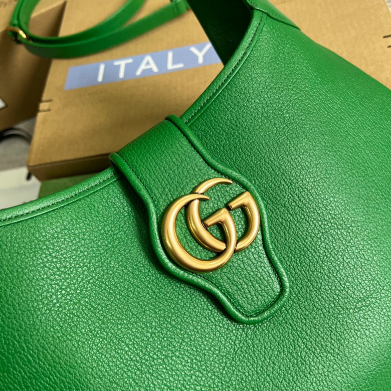 Aphrodite medium shoulder bag Green Leather – GB0231:1High-quality replica