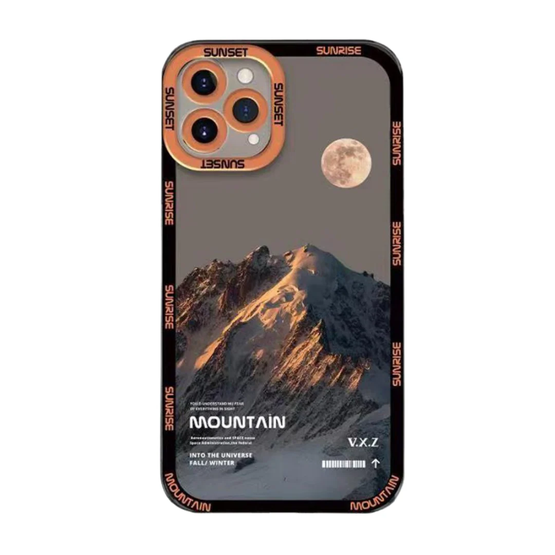 Sun Snowy Mountain iPhone Case - Wholesale & Influencer