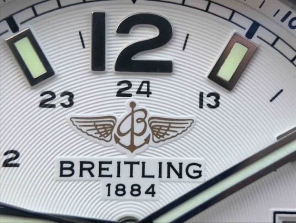 Replica Breitling Colt Automatic 44mm SS GF White Textured Dial on Black Leather Strap A2824 - Top club