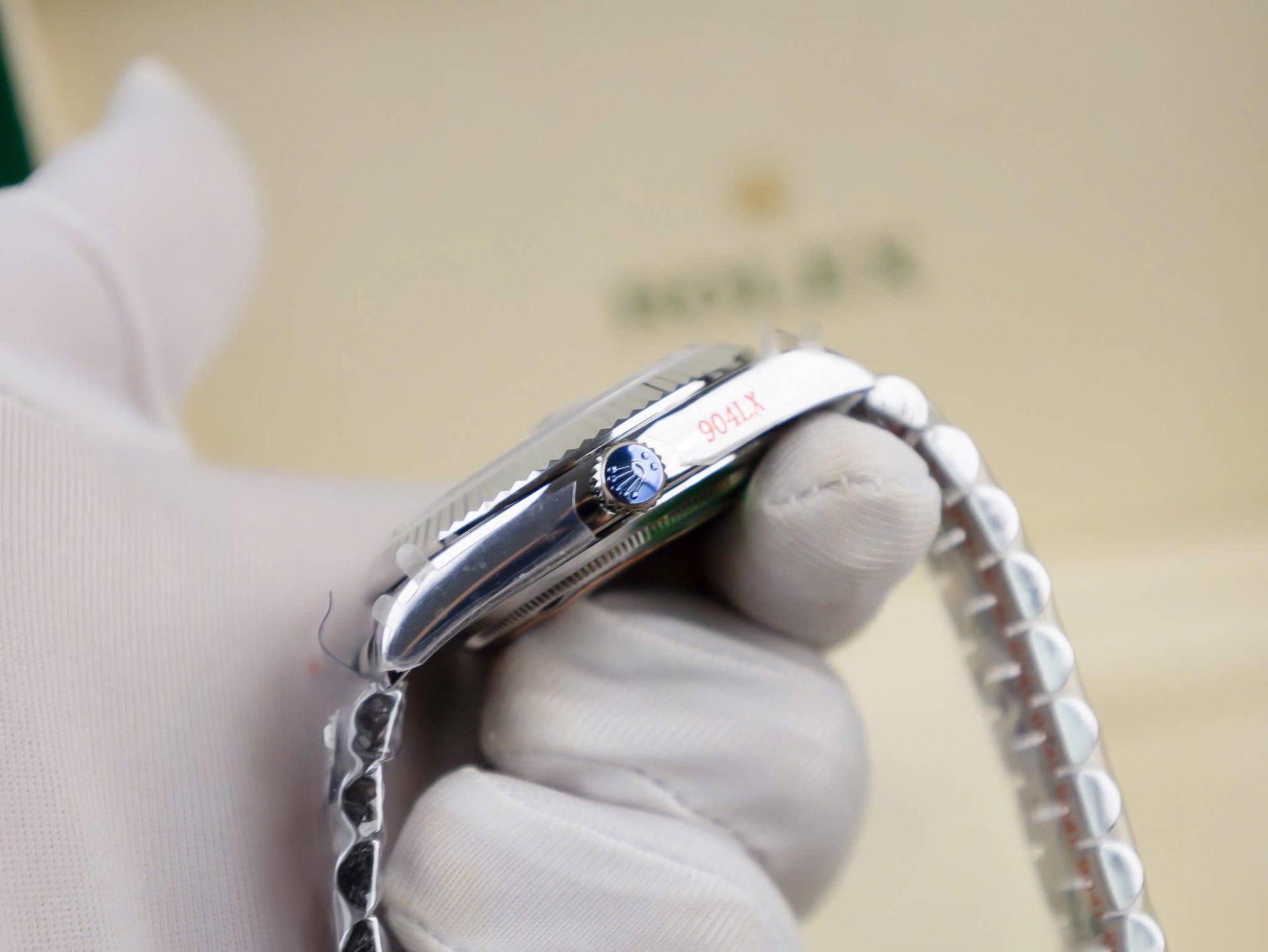 Rolex Day-Date 228239 Replica 11 Watch Dial Blue Ombre Weight 186 Grams QF 40mm - Top club