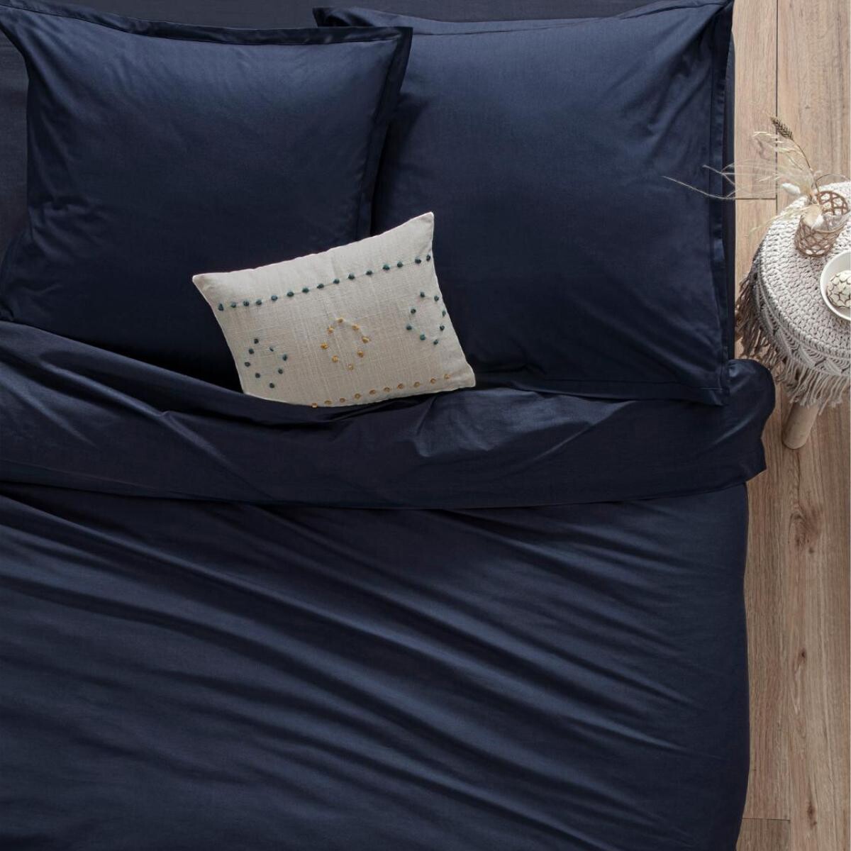 Duvet cover, cotton Ink blue, 140x200 cm