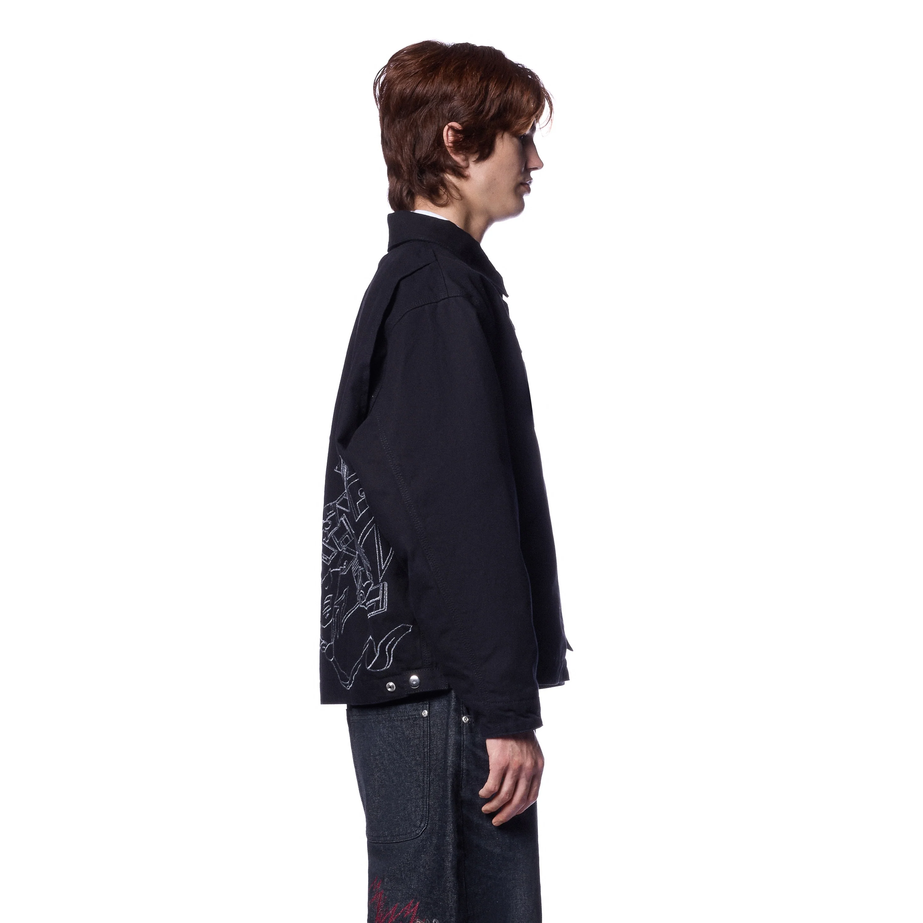 "wall street" denim Jacket