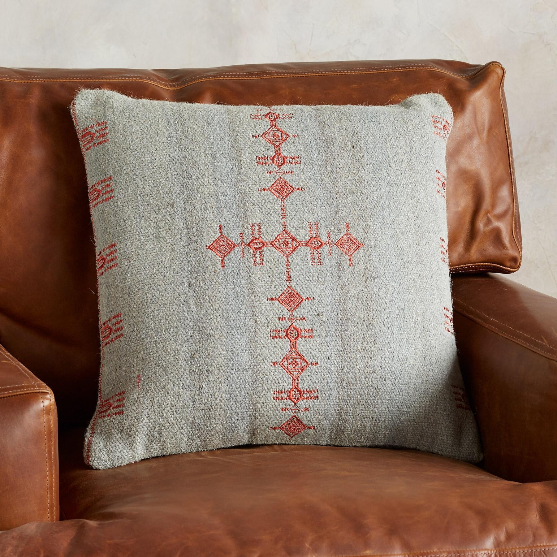 Sunset Ridge Gray Pillow | Sundance Outlet Store - Sundance Clothing