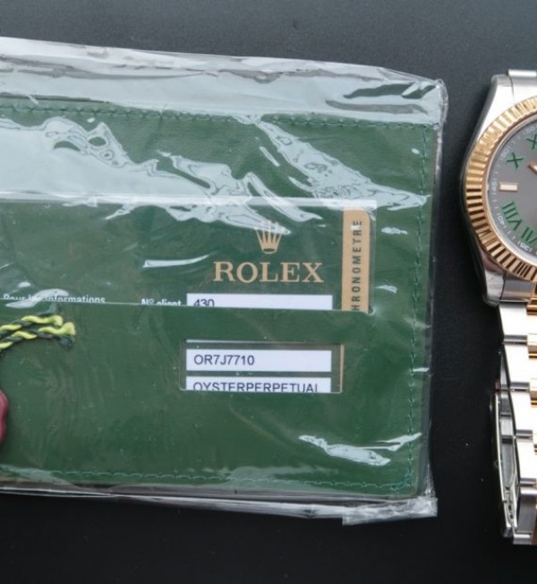 Replica Rolex DateJust II SS/YG Gray Dial on SS/YG Bracelet A3136 - Top club