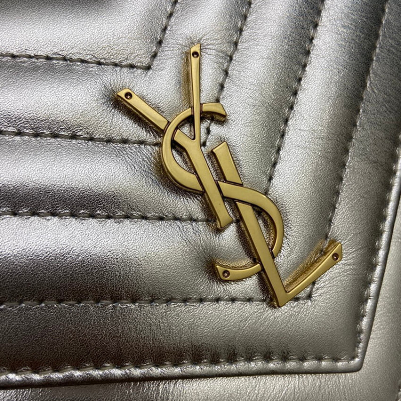 Replica Ysl Saint Laurent Joe Backpack 672609 In Champagne Gold Lambskin1:1High-quality replica