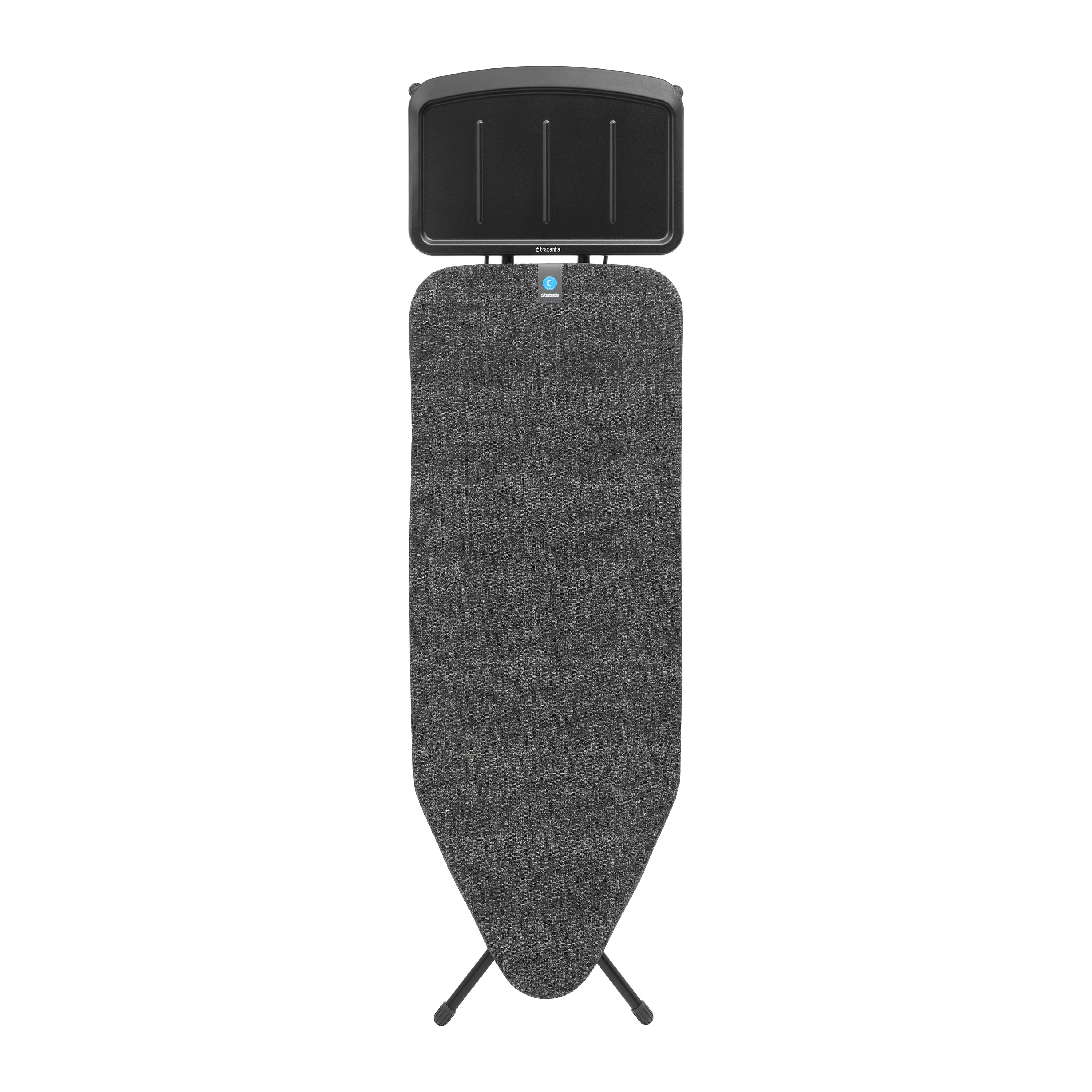 Brabantia Strijkplank C - met Stoomunithouder - 124 x 45 cm - Denim Bl