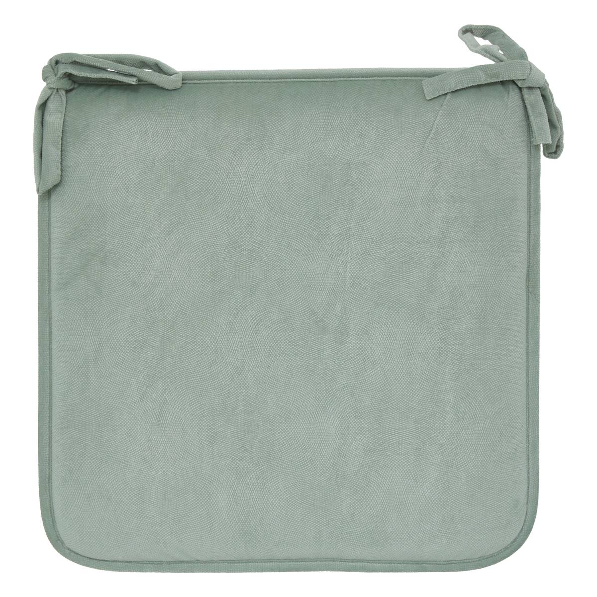 Chair cushion "Lilou" Celadon Green, 38x38 cm