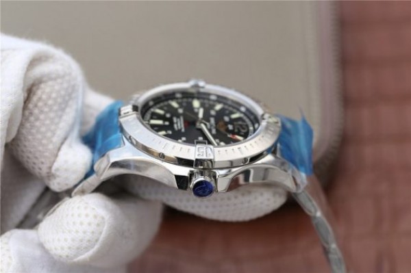 Replica Breitling Colt Automatic 44mm SS GF Black Textured Dial SS Bracelet A2824 - Top club