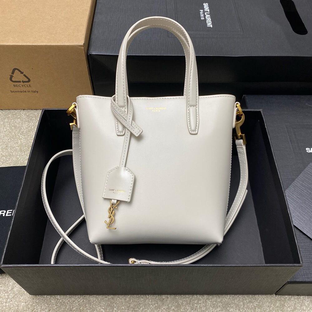 YSL Mini Toy Shopping Saint Laurent In Box Leather Bag1:1High-quality replica