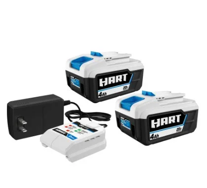 HART 20V Dual Function Inflator with 2-Pack 4AH Battery Kit Bundle - Image 3