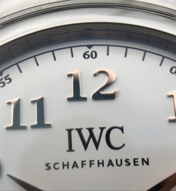 Replica IWC TW Da Vinci IW356601 White Dial Black Leather Strap A2892 - Top club
