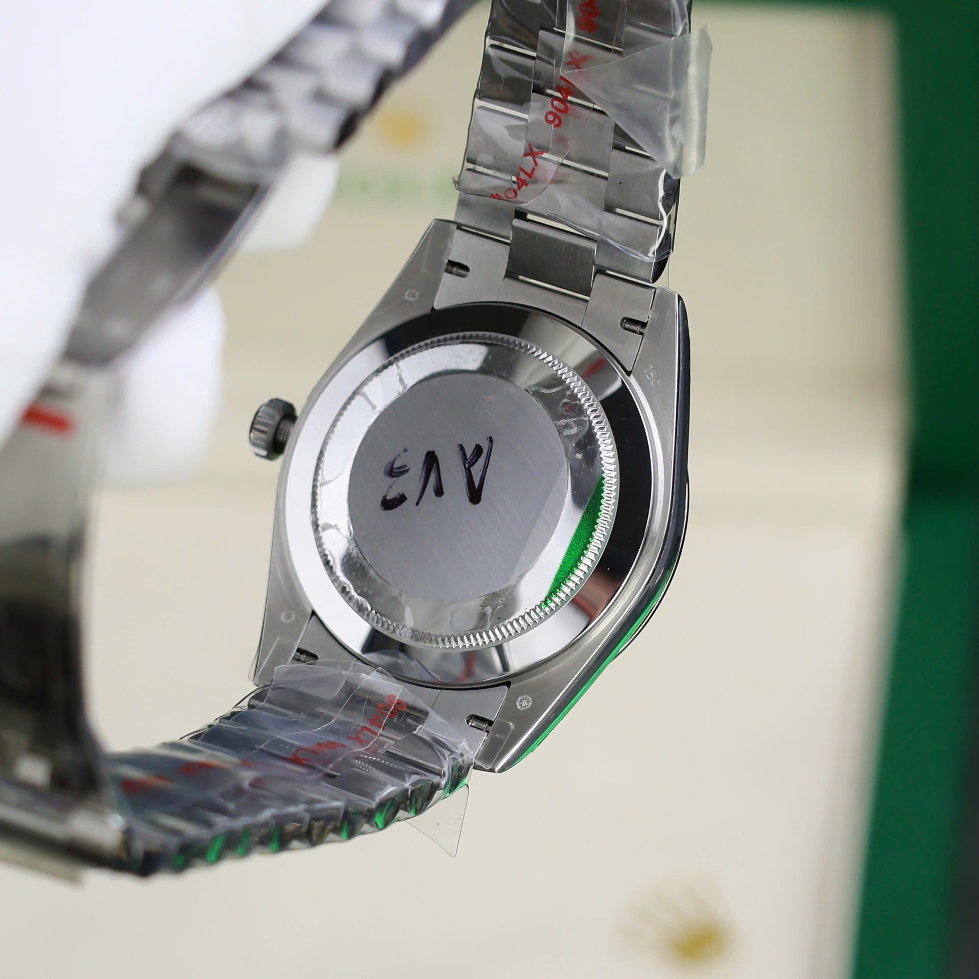 Rolex Day-Date Best Copies Watch Custom Diamonds Moissanite GM Factory 40mm - Elite Watch Atelier