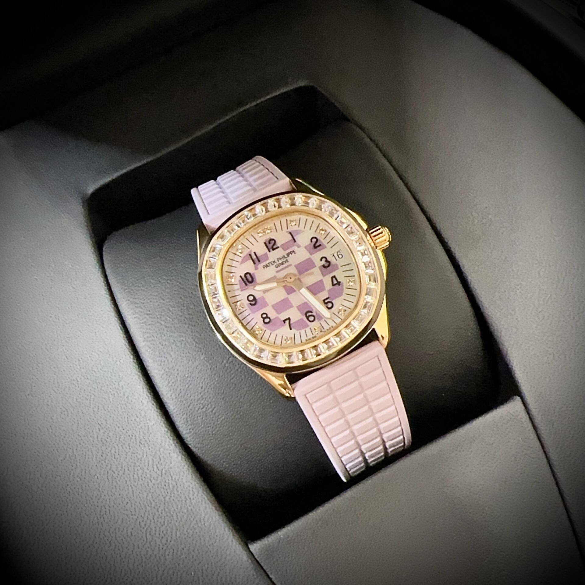 Patek Philippe Aquanaut 5072R Women s Replica Watch Pink PPF 35.6mm - Elite Watch Atelier
