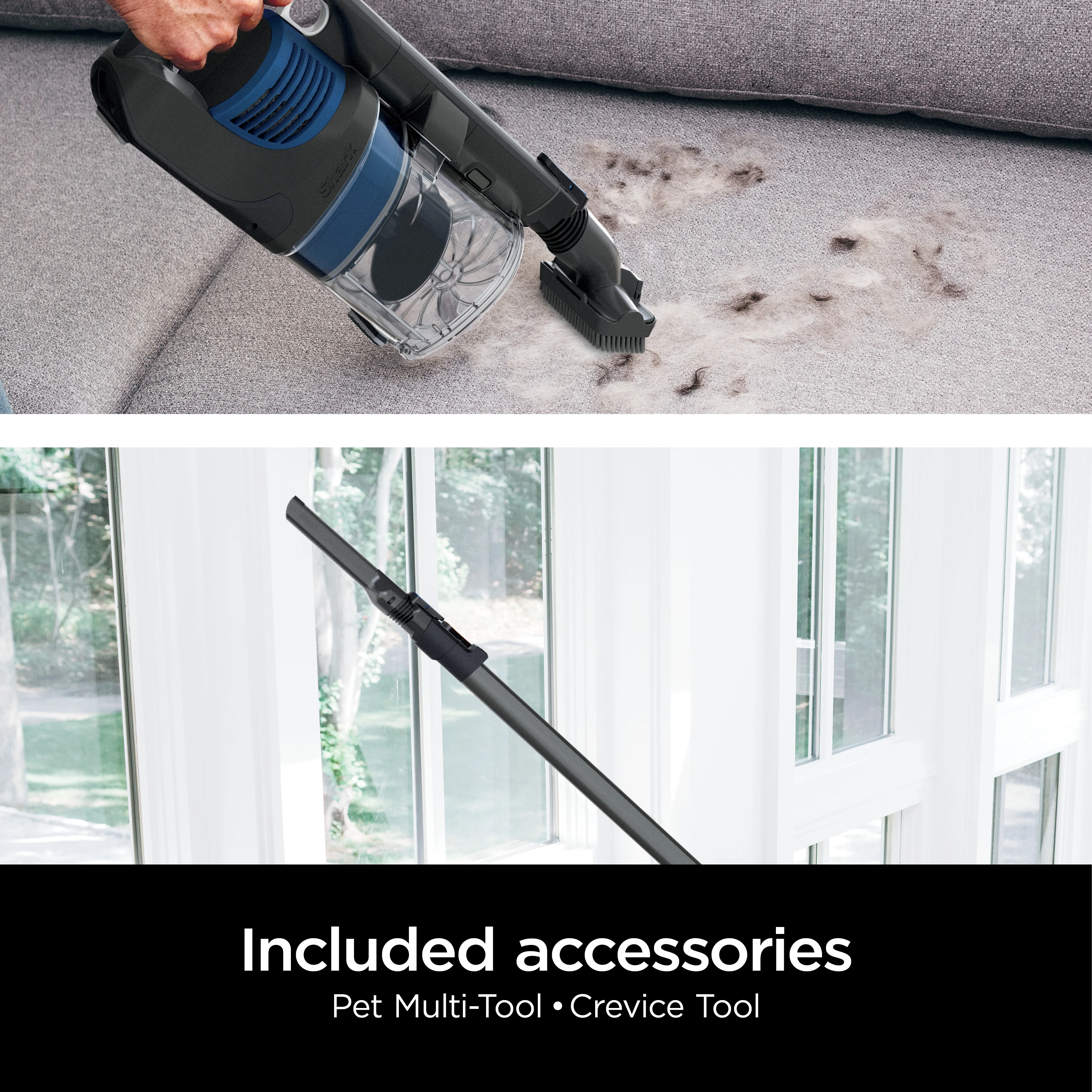 Shark Pet Pro Cordless Stick Vacuum Cleaner with Powerfins Brushroll, 40-Min Runtime, WZ250 - Image 5