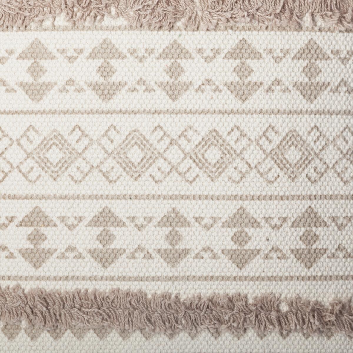 Tufted cushion cover "Etnik" Beige, 40x40 cm