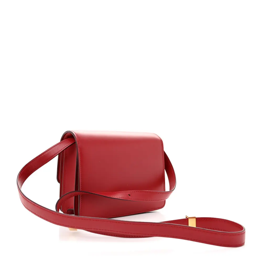 Replica Handbags Guide: Celine Red Box Calfskin Leather Flap1:1High-quality replica