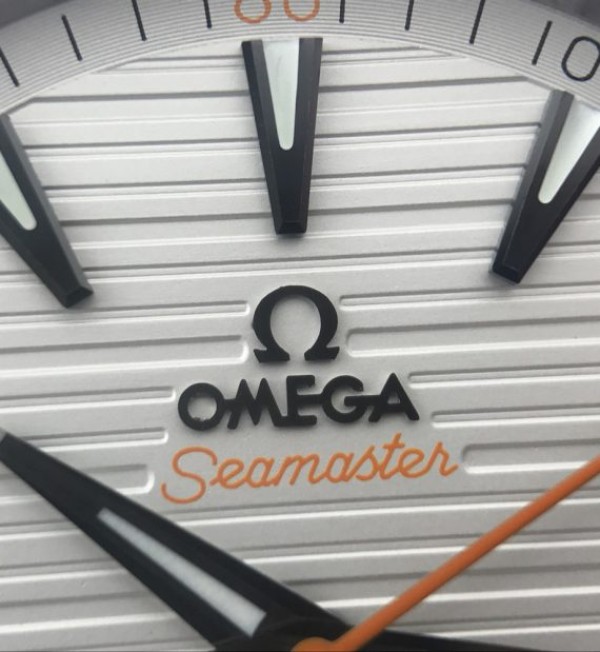 Replica Omega XF Aqua Terra Master White Textured Dial Orange Hands Leather A8900 - Top club