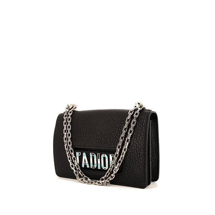 Dior J'Adior handbag in black grained leather1:1High-quality replica